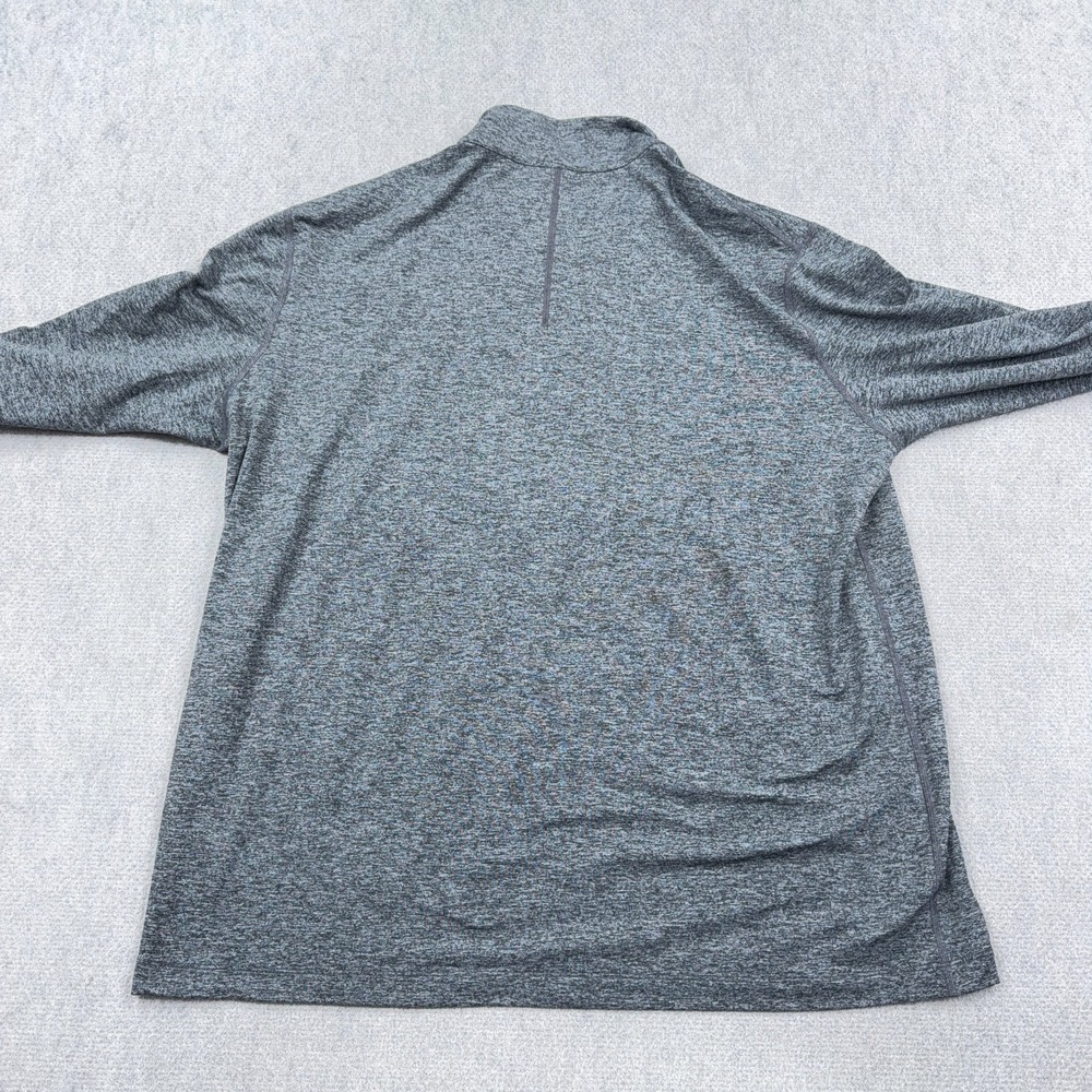 Lululemon Pullover Mens XL Gray 1/4 Zip Performance Business Casual Gym Run Top - Picture 4 of 11